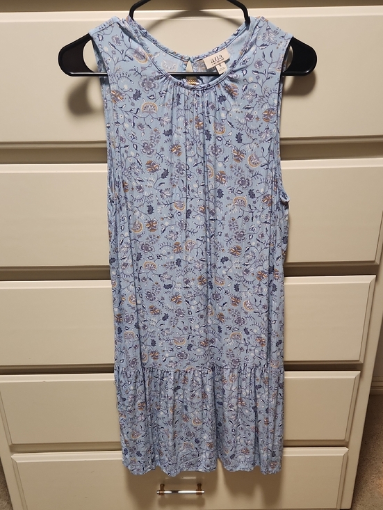 a.n.a Dresses & Skirts - a.n.a Light Blue Floral Midi Dress